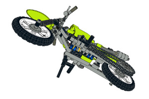 Lego 8291 Motocross Bike