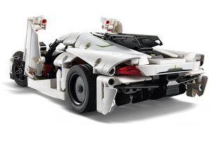 Lego 42184 Koenigsegg Jesko Absolut White Hypercar