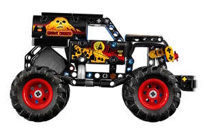 Lego 42219 Monster Jam™ Grave Digger™ Feuer und Eis