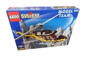 Lego 5542 Rettungshubschrauber Black Thunder