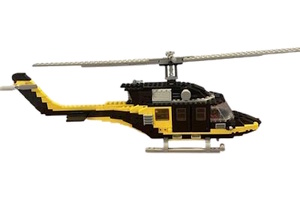 Lego 5542 Rettungshubschrauber Black Thunder