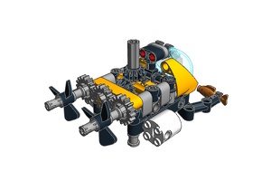 Lego L 0002290 Forschungs U-Boot